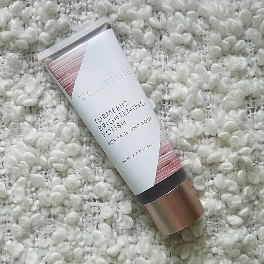 VOLITION turmeric brightening polish
